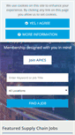 Mobile Screenshot of jobs.apics.org